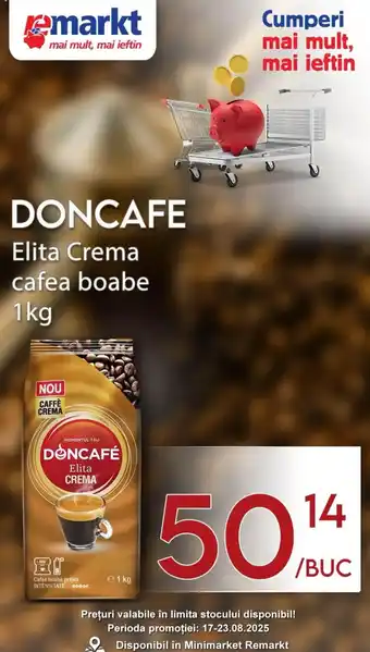 Doncafe elita crema cafea boabe