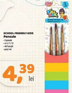 La Doi Pasi School Friendly Kids Pensule Ofertă