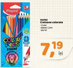 La Doi Pasi Maped creioane colorate Ofertă