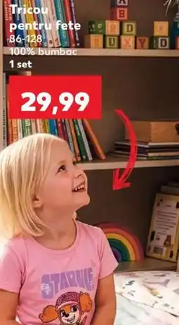 Kaufland Tricou pentru fete Ofertă