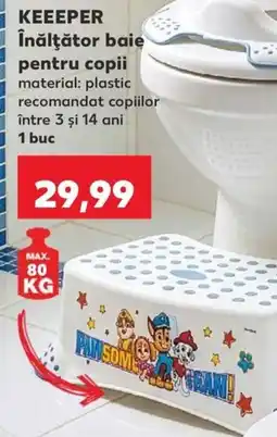 Kaufland Keeper înălțător baie pentru copii Ofertă