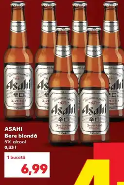 Kaufland Asahi bere blondă Ofertă