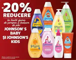 Kaufland johnson's baby și johnson's kids Ofertă