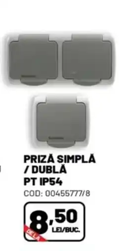 Ambient Schneider priză simplă / dublă pt ip54 Ofertă