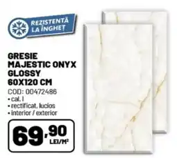 Ambient Gresie Majestic Onyx Glossy Ofertă