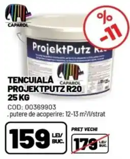 Ambient Caparol tencuiala projektputz r20 Ofertă