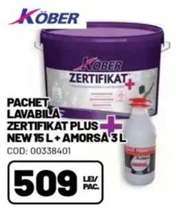 Ambient Köber lavabilă zertifikat plus Ofertă