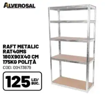 Alverosal raft metalic rat40ms