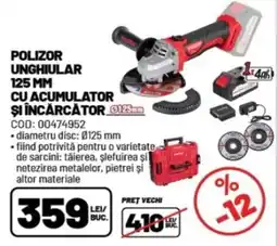 Ambient Polizor unghiular 125 mm Ofertă