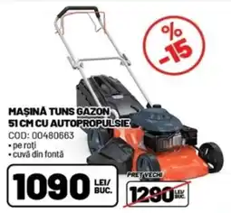 Ambient Mașină tuns gazon 51 cm cu autopropulsie Ofertă