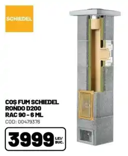 Ambient Schie del coș fum rondod200 rac 90 - 6 ml Ofertă