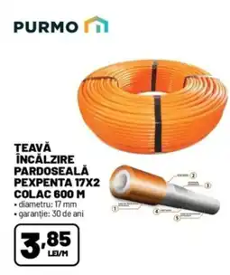 Ambient Purmo teavă încălzire pardoseală pexpenta 17x2 Ofertă