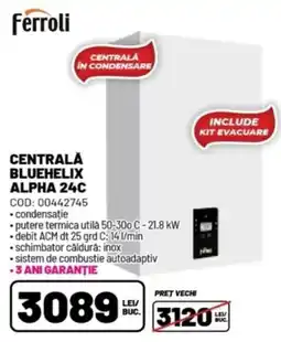Ambient Ferroli centrala bluehelix alpha 24c Ofertă