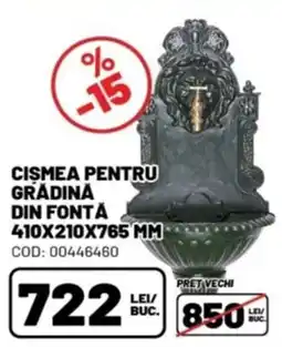 Ambient Cișmea pentru grădină din fontă Ofertă