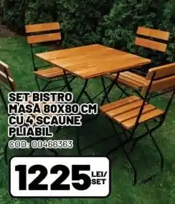 Ambient Set bistro Ofertă