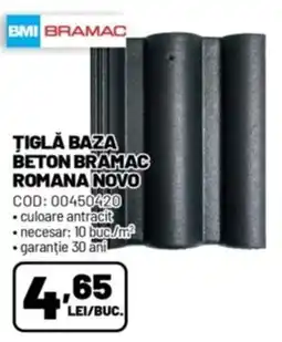 Ambient Bramac tigla baza beton romana novo Ofertă