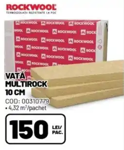 Ambient Rockwool vată multirock Ofertă