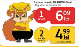 Supeco Ma baker giant batoane de ovaz Ofertă