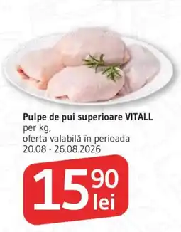 Supeco Vitall pulpe de pui superioare Ofertă