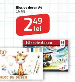 Supeco Bloc de desen Ofertă