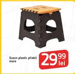 Supeco Scaun plastic pliabil mare Ofertă