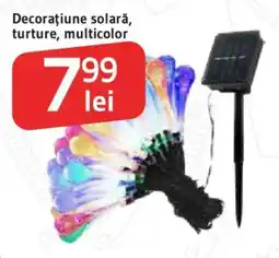 Supeco Decoratiune solară, turture, multicolor Ofertă