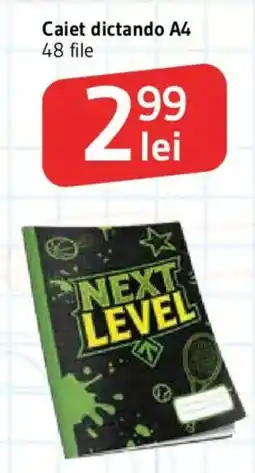 Supeco Next Level caiet dictando A4 Ofertă