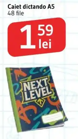 Supeco Next Level caiet dictando A5 Ofertă