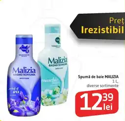 Supeco Malizia spumă de baie Ofertă