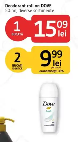Supeco Dove deodorant roll on Ofertă