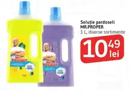 Supeco Mr. Proper soluție pardoseli Ofertă