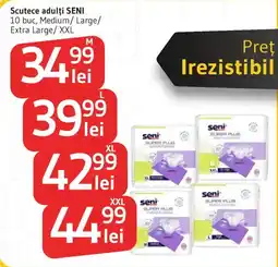 Supeco Scutece adulti seni Ofertă