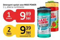 Supeco Maxi Power detergent spalat vase Ofertă