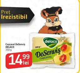 Supeco Delaco Cașcaval DeSenviș Ofertă