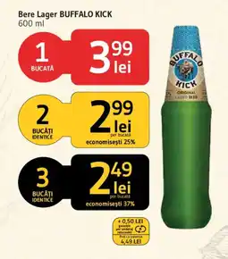 Supeco Buffalo kick bere lager Ofertă