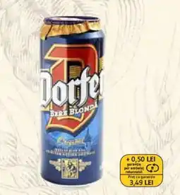 Supeco Dorfer beer blonda Ofertă