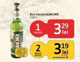 Supeco Albacher bere blondă Ofertă