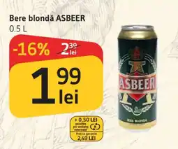 Supeco Asbeer bere blondă Ofertă