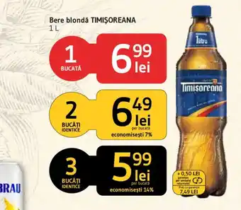 Supeco Timisoreana bere blondă Ofertă