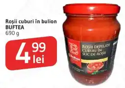 Supeco Buftea roșii cuburi în bulion Ofertă