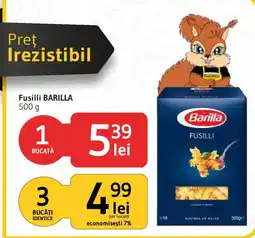 Supeco Barilla fusilli Ofertă
