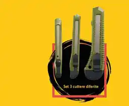Supeco Set 3 cuttere diferite Ofertă