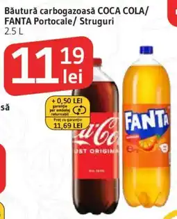 Supeco Coca Cola / Fanta Portocale / Struguri Ofertă