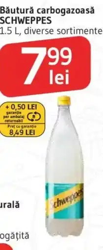 Supeco Schweppes băutură carbogazoasă Ofertă