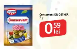 Supeco Dr Oetker conservant Ofertă