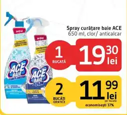 Supeco Ace spray curățare baie Ofertă