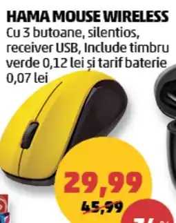 Penny Hama mouse wireless Ofertă