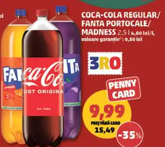 Coca-Cola Regular/Fanta Portocale/Madness