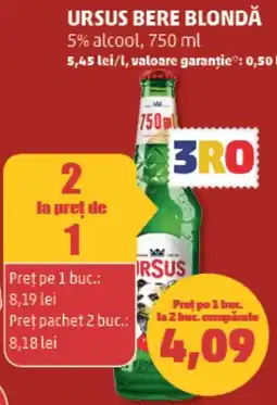 Penny Ursus bere blondă Ofertă