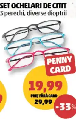 Penny Penny Card set ochelari de citit Ofertă